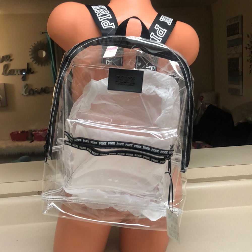 Pink backpack